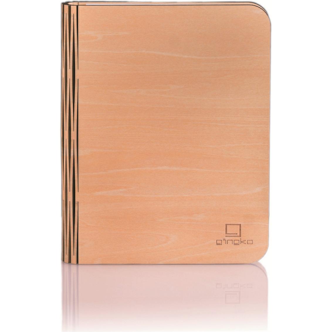 Gingko LED Smart Book Leuchte – Wiederaufladbar, Holzoptik, 360° Magnetisch, Mit USB-Kabel