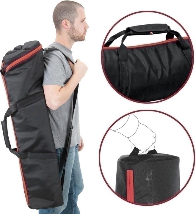 Image du produit Manfrotto Sac de transport pour trépied avec sangle rembourrée 100 cm (Sac pour trépied)