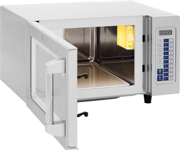 Produktbild Royal Catering Gastro-Mikrowelle Mikrowellenherd Mikrowelle Edelstahl Timer 1550 W 25 L (25 l)