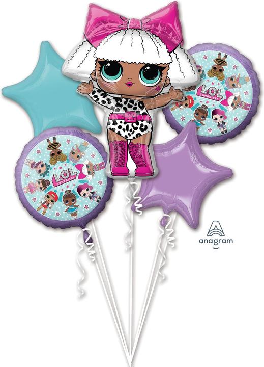 Image du produit Anagram Bouquet de ballons LOL Surprise anniversaire. (5 x)