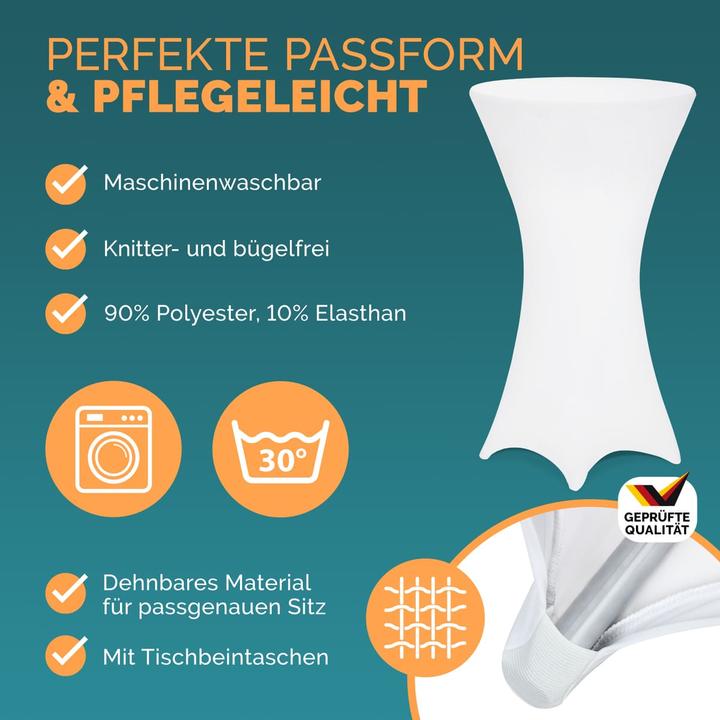 Image du produit Casaria Table haute avec housse