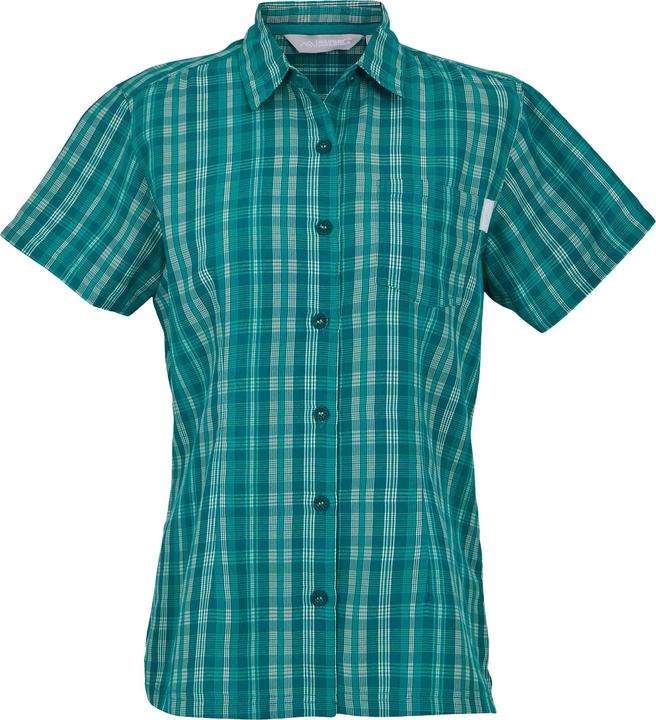 Actual product image Regatta Womens/Ladies Mindano VIII Checked Short-Sleeved Shirt (40)