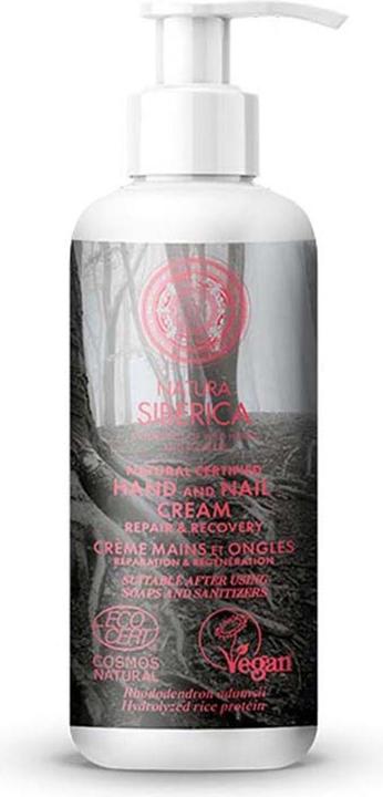 Immagine prodotto Natura Siberica Crema mani e unghie certificata Riparazione e Recupero Rosso (250 ml)