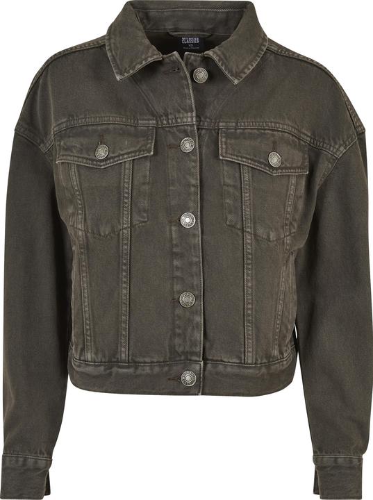 Actual product image Urban Classics Ladies Oversized Colored Denim Jacket - 73203 (3XL)