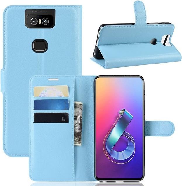 Produktbild MU Classic Litchi Leder Bookcover Series (Asus Zenfone 6)