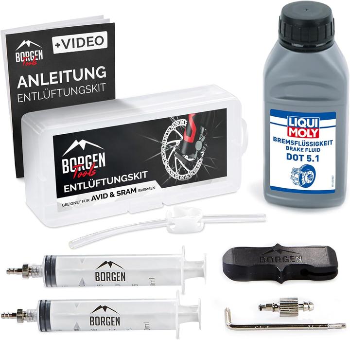 Produktbild Borgen Entlüftungskit ‎für Avid & Sram-Bremsen