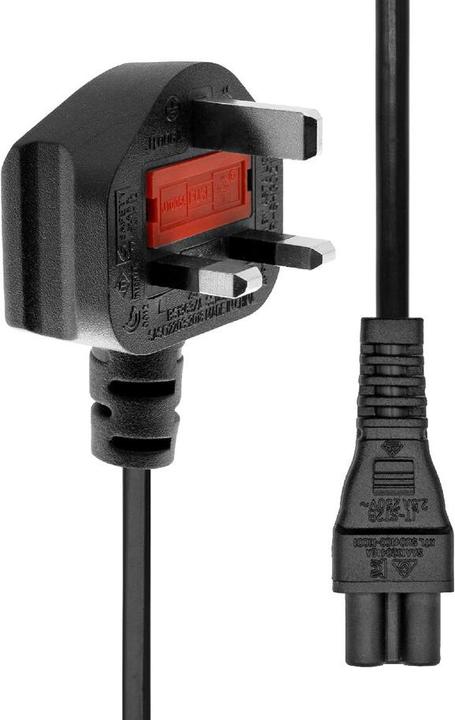 Produktbild ProXtend Power Cord UK to C5 5M Black (5 m)