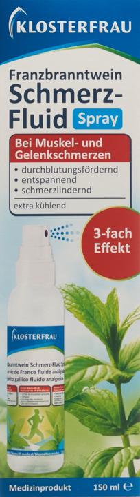 Actual product image Klosterfrau rubbing alcohol SchmerzFluid Spray (150 ml, Spray)
