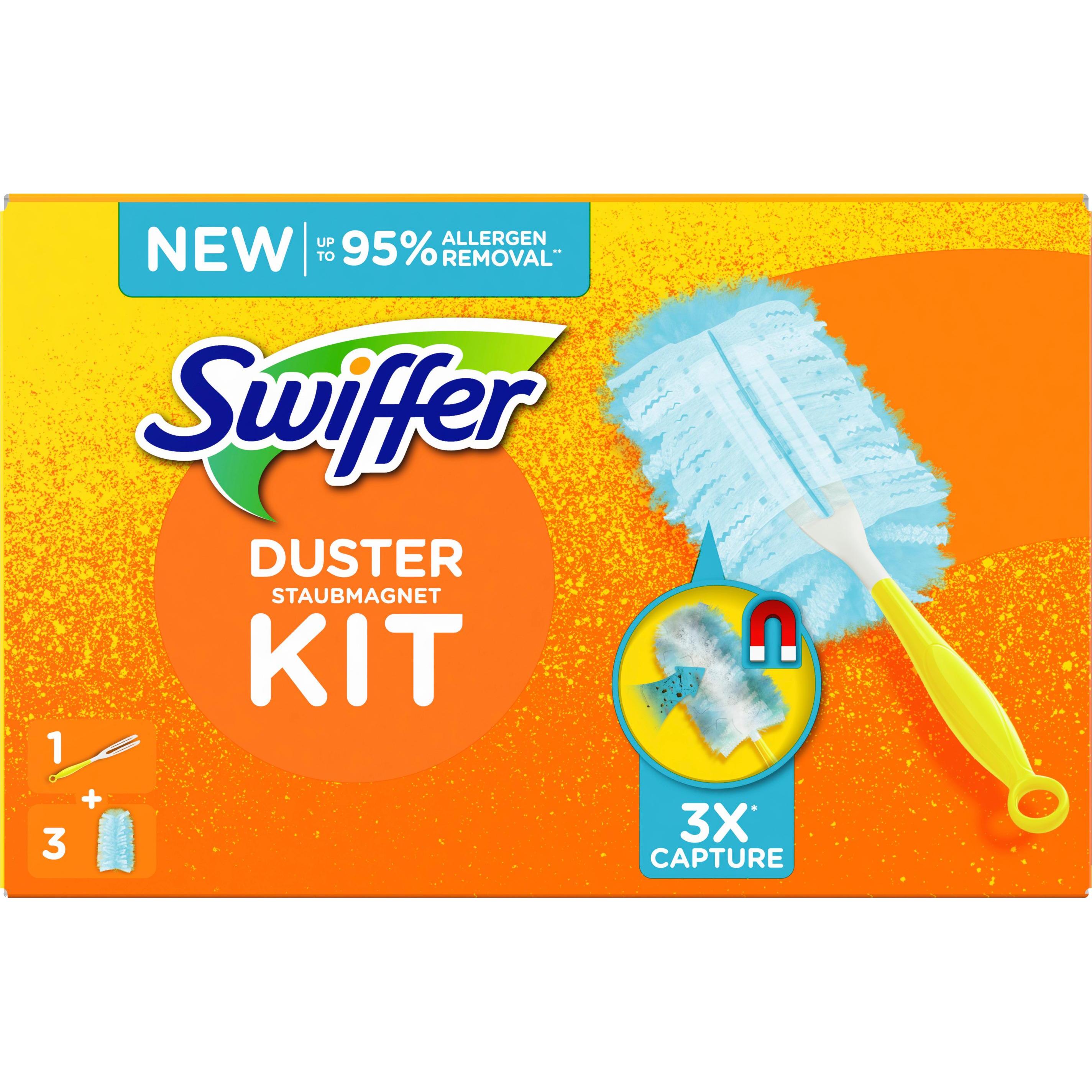 Swiffer Kit Duster, Utensili pulizia, Blu