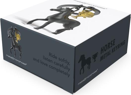 Actual product image Metalmorphose Schlüsselanhänger Pferd
