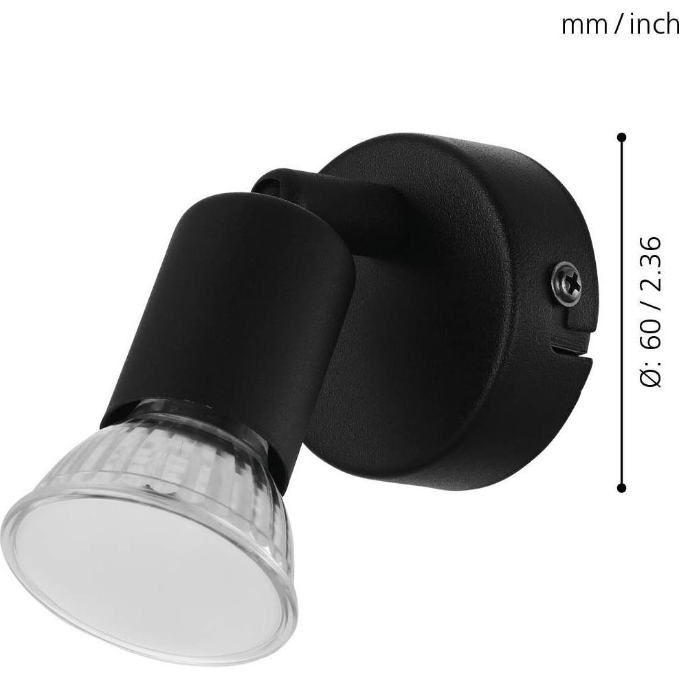 Thumbnail - EGLO, Wandleuchte + Deckenleuchte, Buzz-Led (240 lm, GU10)