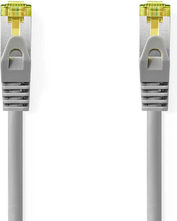 Produktbild Nedis CAT7-Netzwerkkabel | S/FTP | RJ45 Stecker | RJ45 Stecker | 0.25 m | Snagless | Rund | LSZH | G (S/FTP, CAT7, 0.25 m)