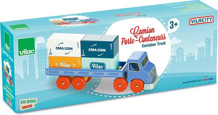 Image du produit Vilac Véhicule Camion Poste-Conteneuss