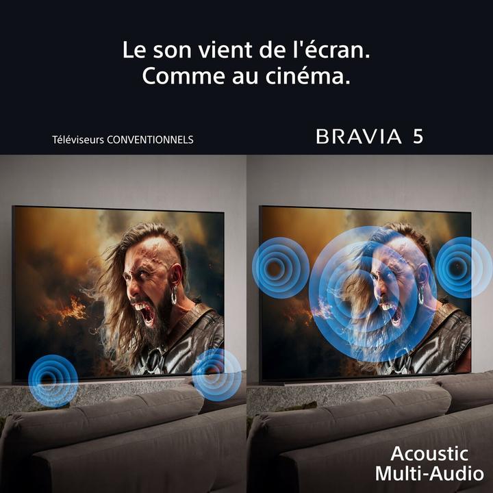 Actual product image Sony K-75XR5 (75", Bravia 5, Mini-LED, 4K, 2025)