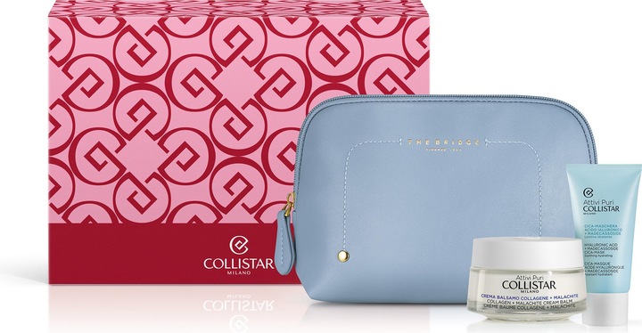 Collistar Pure Actives (Attivi Puri) Collagen + Malachite Cream Balm (Gesichtspflege set)