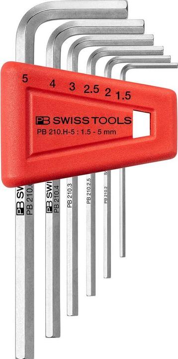 Actual product image PB Swiss Tools Allen key set