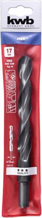Produktbild kwb 159170 Metall-Spiralbohrer 17 mm DIN 338 1 St. (17 mm)