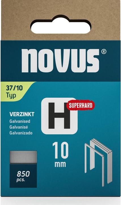 Immagine prodotto Novus Graffette a filo sottile H 37 10 mm Super Hard