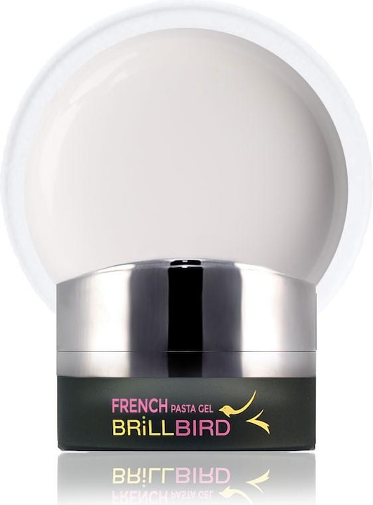 BrillBird French Pasta White Builder gel 5 ml (White, Gel-Effekt Nagellack)