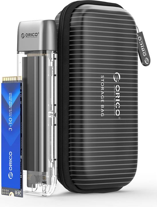 Actual product image Orico Other Computer Accessory TXM2-C3 M.2 NVME USB-C 3.2 10Gb/s Disk Drive - Gray (M.2)