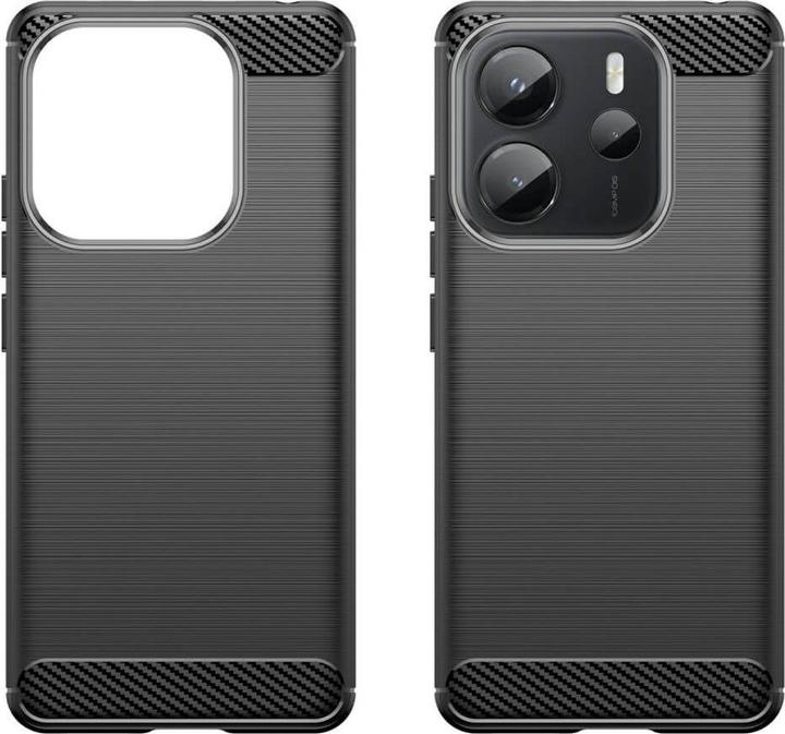 Image du produit Cover-Discount Xiaomi Redmi Note 14 4G - Metall Carbon Look Hülle (Xiaomi Redmi Note 14)