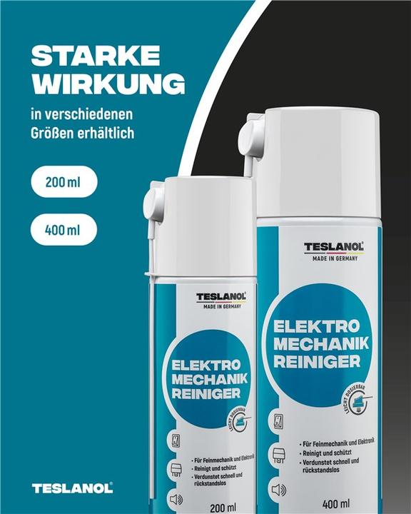 Produktbild Teslanol Elektronikreiniger brennbar