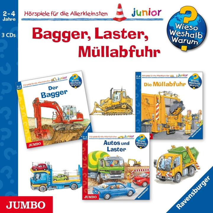 Produktbild Jumbo Bagger, Laster, Müllabfuhr (Deutsch)