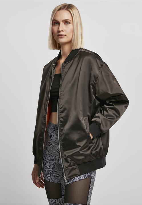Actual product image Urban Classics Bomber jacket oversized satin (S)