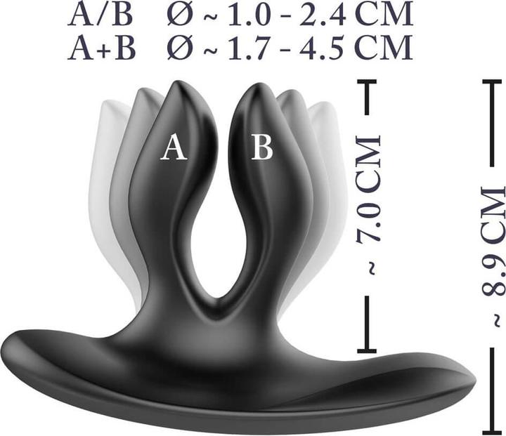 Actual product image Xouxou Erotic Vibrating Expander Butt Plug