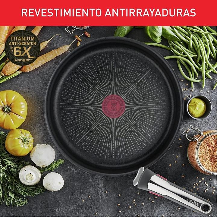 Produktbild Tefal KOOKSET L7639243 (Pfannenset + Topfset, Aluminium)