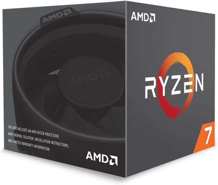 Image du produit AMD Ryzen 7 1700X (AM4, 3.40 GHz, 8 -Core)
