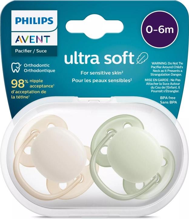 Produktbild Philips Avent Ultra soft (2 x, ab Geburt, bis 6 Monate)