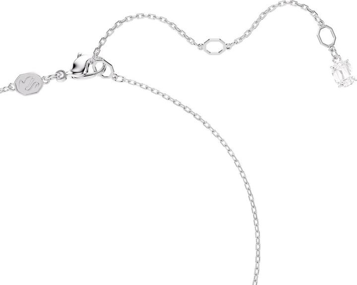 Produktbild Swarovski Swan Halskette Schwan Weiss Rhodiniert (Swarovski Metall, 38 - 45 cm)