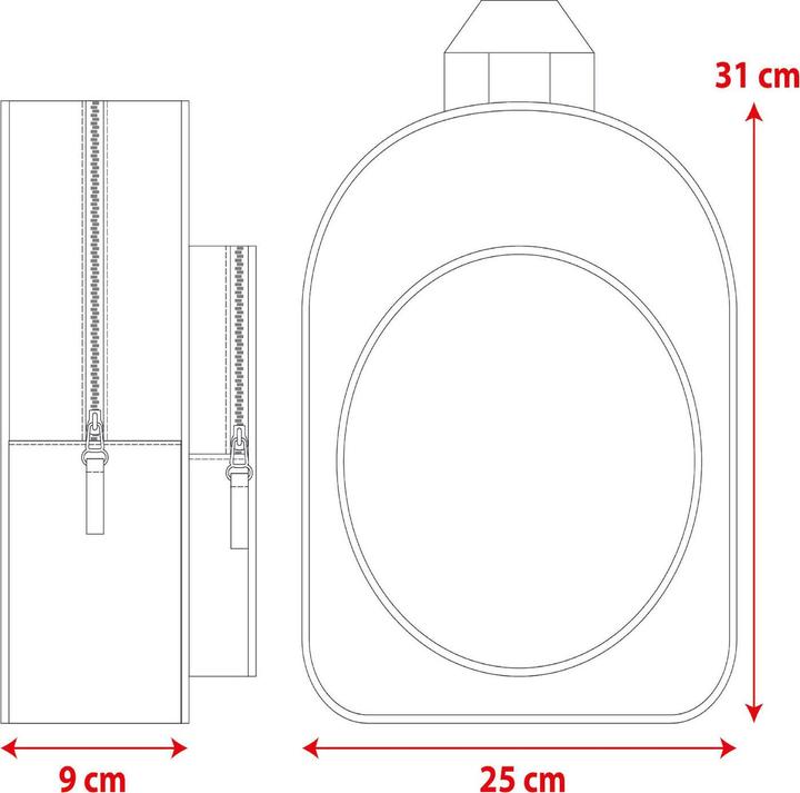 Nährwerte und Zutaten Vadobag Rucksack Pret Stay Silly