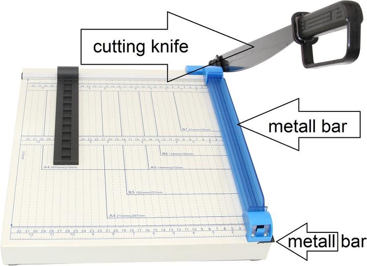 Actual product image Paintersisters Lever cutter metal (8 Sheets, A4)