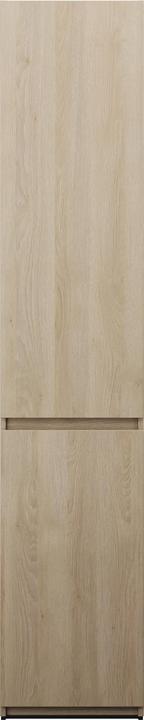 Produktbild burgbad Lin20 Hochschrank Bodenstehend mit 2 Türen, 2 Winkelablagen, Tiefe 245mm, Türanschlag rech (40 x 24.50 x 200 cm)