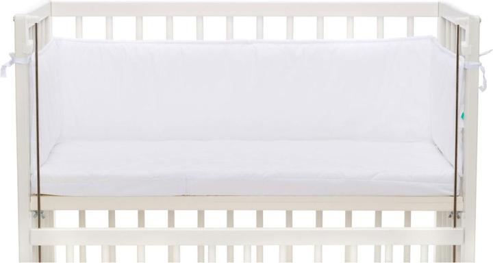 Fillikid Babynestchen & Bettschlangen Nestchen für Beistellbett Nino 175 cm - Weiss