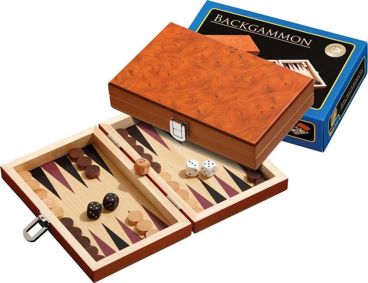 Produktbild Philos Backgammon - Karpathos - mini (Deutsch, 2 - 4 Spieler)