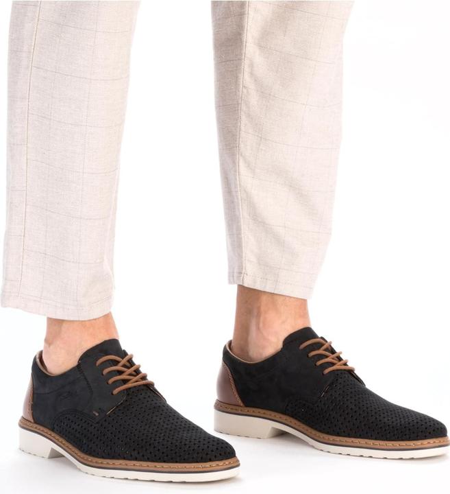 Image du produit Rieker heren veterschoen blauw (46)