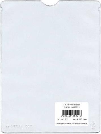 Actual product image Herma ID card holders (1 x)