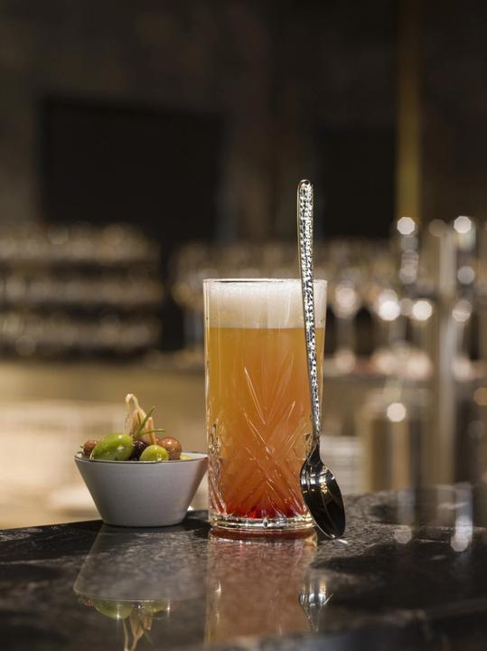 Actual product image Revol Courchevel cocktail/ice spoon stainless steel martele (Bar spoons + Cocktail stirrers)