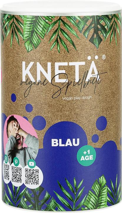 Produktbild Knetä XXL Papierdose 1kg blau