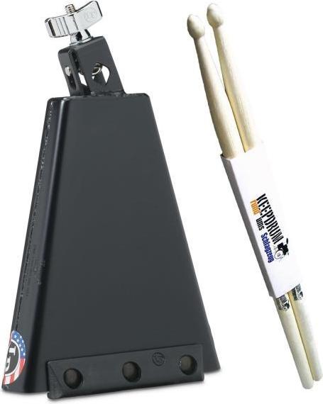 Latin Percussion Cowbell Rock LP009-N Rock Classic with Drumsticks (Percussion)