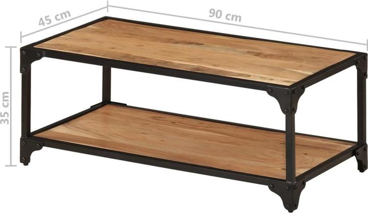 Image du produit vidaXL Couchtisch (90 x 45 x 35 cm)