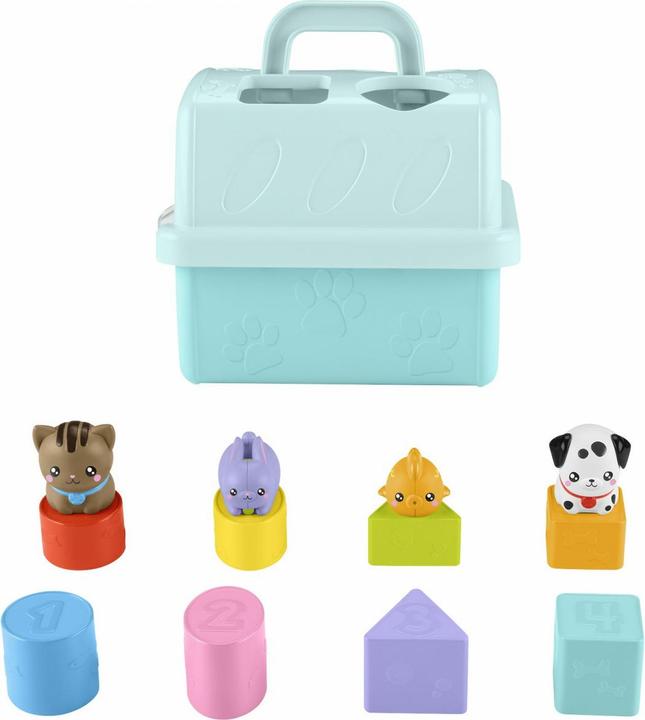 Image du produit Fisher-Price Mes amis les animaux briques de construction