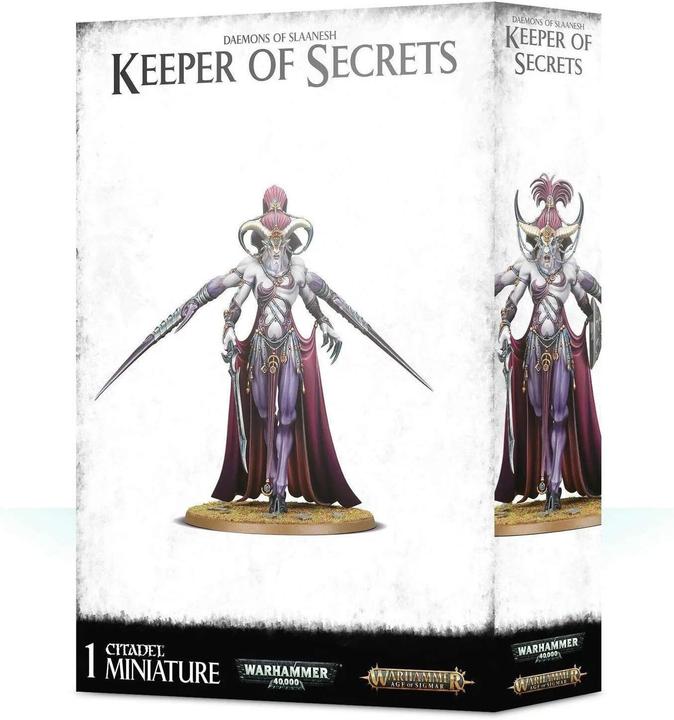 Image du produit Games Workshop Warhammer 40k & AoS - Daemons of Slaanesh Keeper of Secrets (Matières plastiques)