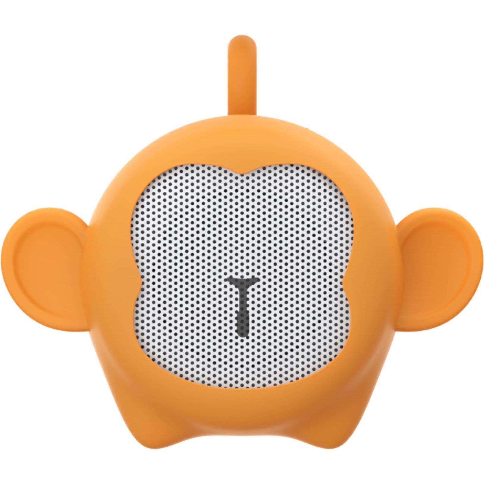 Celly 3W Wireless Speaker Summer (6 h), Bluetooth Lautsprecher, Gelb, Orange
