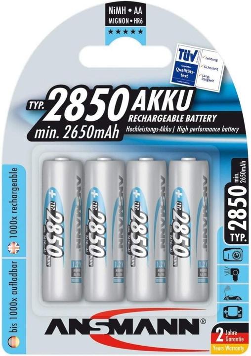 Produktbild Ansmann AA (4 Stk., AA, 2650 mAh)