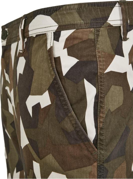 Produktbild Urban Classics Geometric Camo Stretch Twill Cargo Shorts (38)