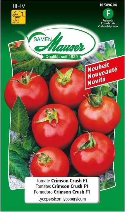 Immagine prodotto Samen Mauser Pomodoro Crimson Crush F1 (Semi di verdura)